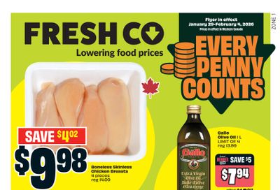 FreshCo (West) Flyer January 29 to February 4
