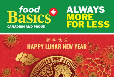Food Basics Lunar New Year Flyer January 29 to February 18