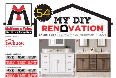 McMunn & Yates Building Supplies Flyer January 29 to February 11