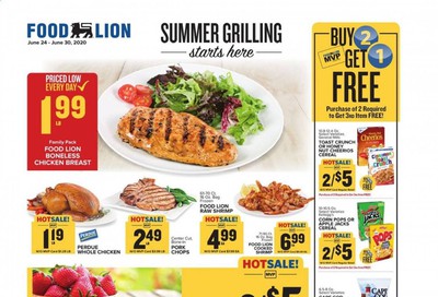 Food Lion Weekly Ad & Flyer June 24 to 30