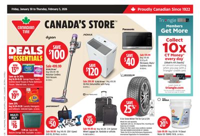 Canadian Tire (West) Flyer January 30 to February 5