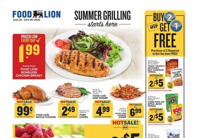 Food Lion Weekly Ad & Flyer June 24 to 30