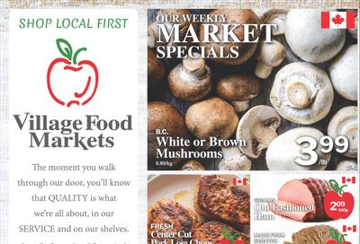 Village Food Markets Flyer January 28 to February 3