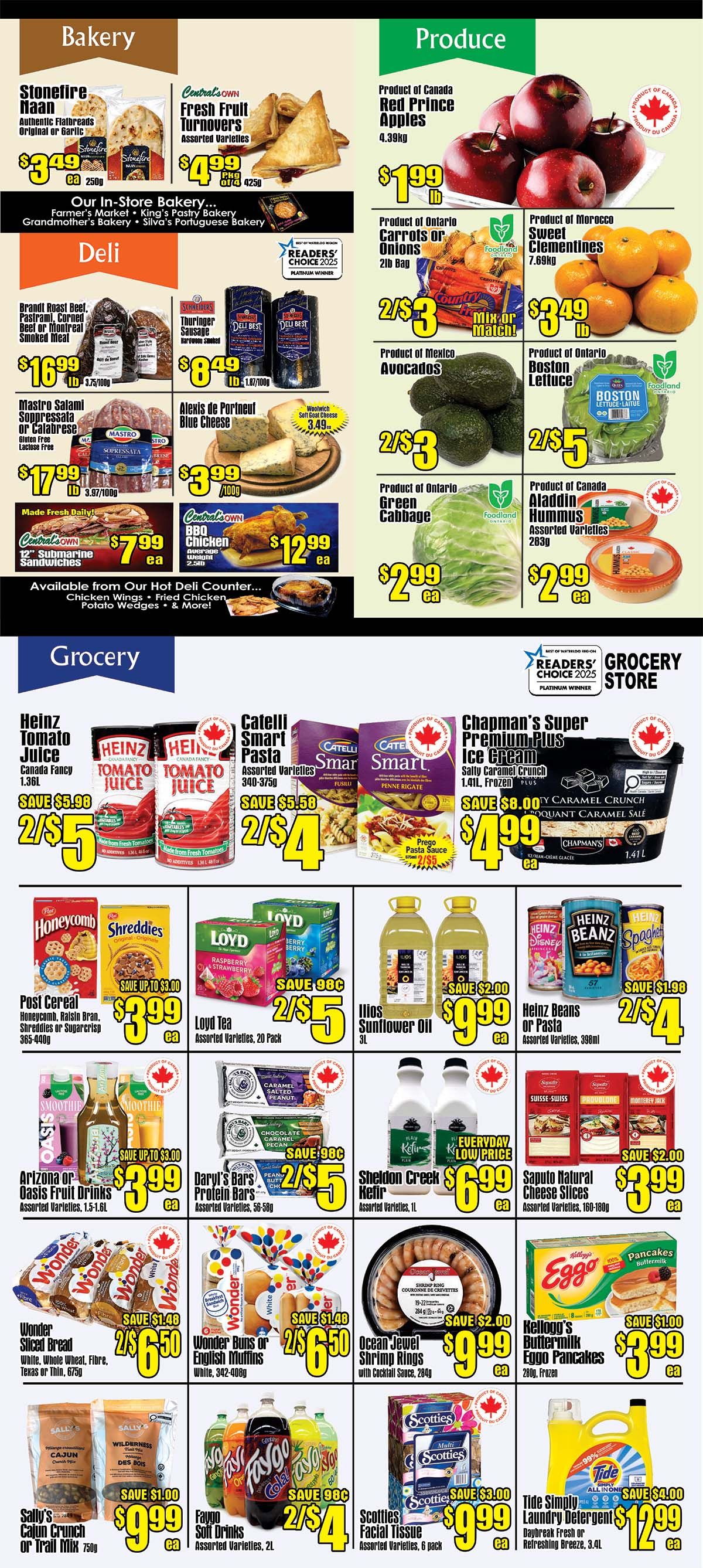 Central Fresh Market Flyer January 29 to February 5