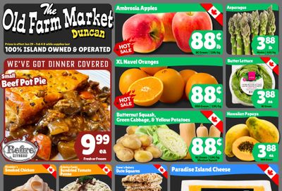 The Old Farm Market (Duncan) Flyer January 29 to February 4