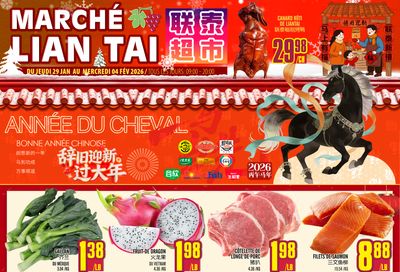 Marche Lian Tai Flyer January 29 to February 4