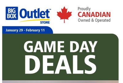 Big Box Outlet Store Flyer January 29 to February 11