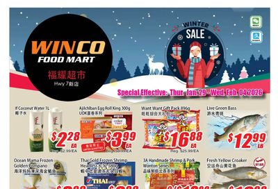 WinCo Food Mart (HWY 7) Flyer January 29 to February 4