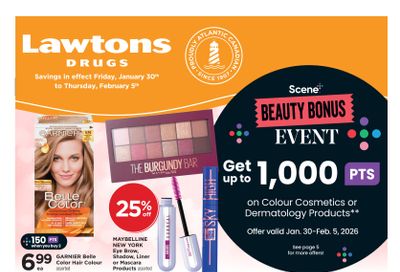Lawtons Drugs (NS) Flyer January 30 to February 5