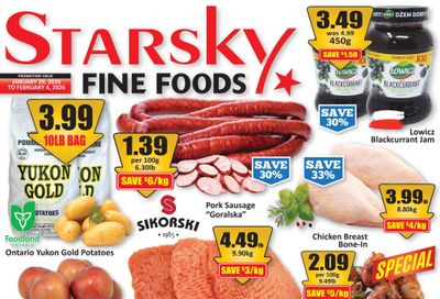 Starsky Foods Flyer January 29 to February 4