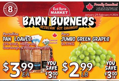 Red Barn Market Flyer January 29 to February 4