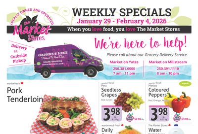 The Market Stores Flyer January 29 to February 4