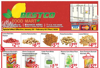 BestCo Food Mart (Etobicoke) Flyer January 30 to February 5
