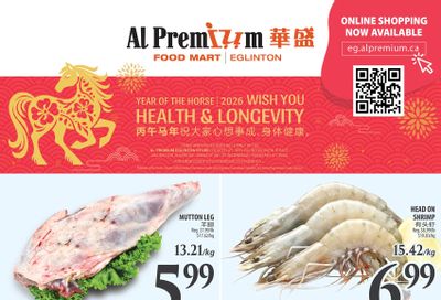 Al Premium Food Mart (Eglinton Ave.) Flyer January 29 to February 4
