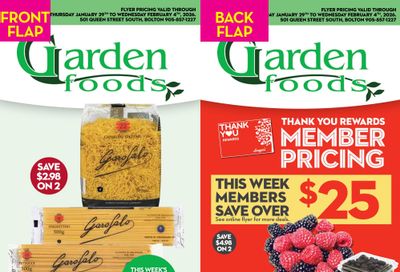 Garden Foods Flyer January 29 to February 4