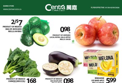 Centra Foods (Barrie) Flyer January 30 to February 5
