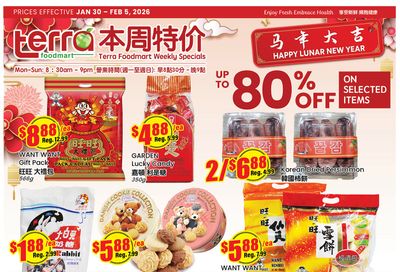 Terra Foodmart Flyer January 30 to February 5