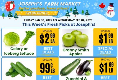 Joseph's Farm Market Flyer January 30 to February 4