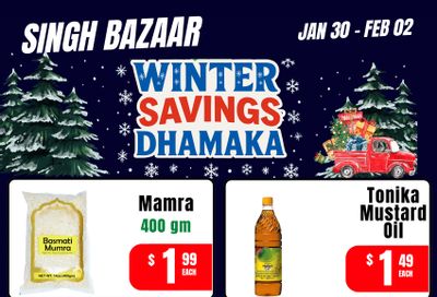 Singh Bazaar Flyer January 30 to February 2