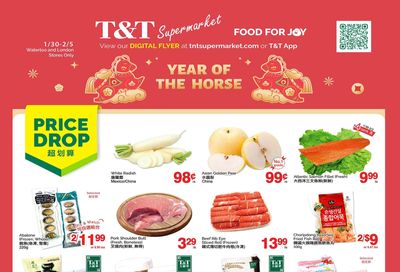 T&T Supermarket (London & Waterloo) Flyer January 30 to February 5