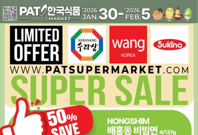 PAT Mart Flyer January 30 to February 5