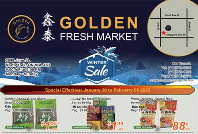 Golden Fresh Market Flyer January 30 to February 5