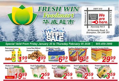 Fresh Win Foodmart Flyer January 30 to February 5
