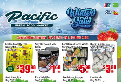 Pacific Fresh Food Market (North York) Flyer January 30 to February 5