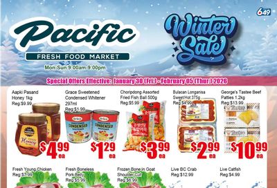 Pacific Fresh Food Market (Pickering) Flyer January 30 to February 5