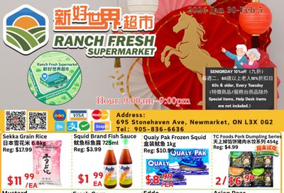Ranch Fresh Supermarket Flyer January 30 to February 5