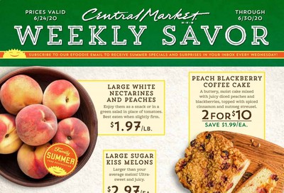 Central Market Weekly Ad & Flyer June 24 to 30