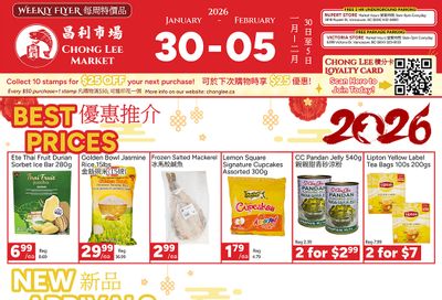 Chong Lee Market Flyer January 30 to February 5