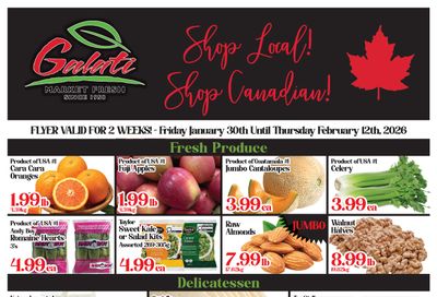 Galati Market Fresh Flyer January 30 to February 12