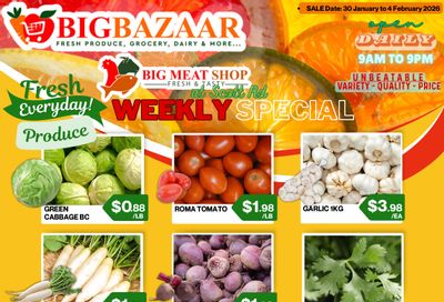 Big Bazaar Canada Flyer January 30 to February 4