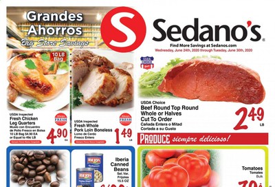 Sedano's Weekly Ad & Flyer June 24 to 30