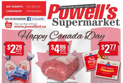Powell's Supermarket Flyer June 25 to July 1