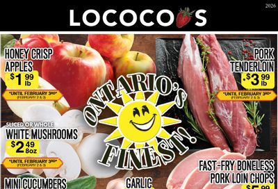 Lococo's Flyer February 2 to 5