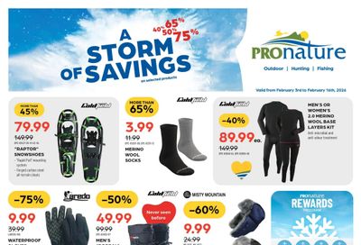 Pronature Flyer February 3 to 9