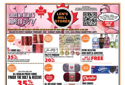 Len's Mill Stores Flyer February 2 to 15