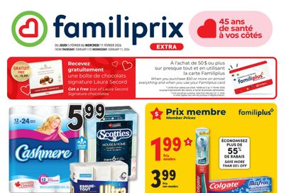 Familiprix Extra Flyer February 5 to 11