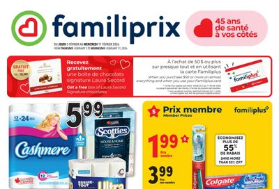 Familiprix Flyer February 5 to 11