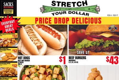 Sacks Food Co. Flyer February 4 to 17