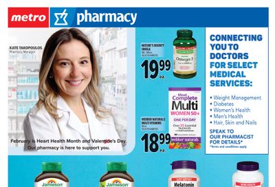 Metro (ON) Pharmacy Flyer February 5 to March 4