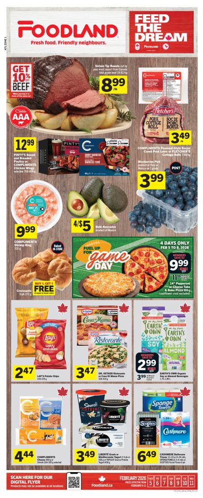 Foodland (Atlantic) Flyer February 5 to 11