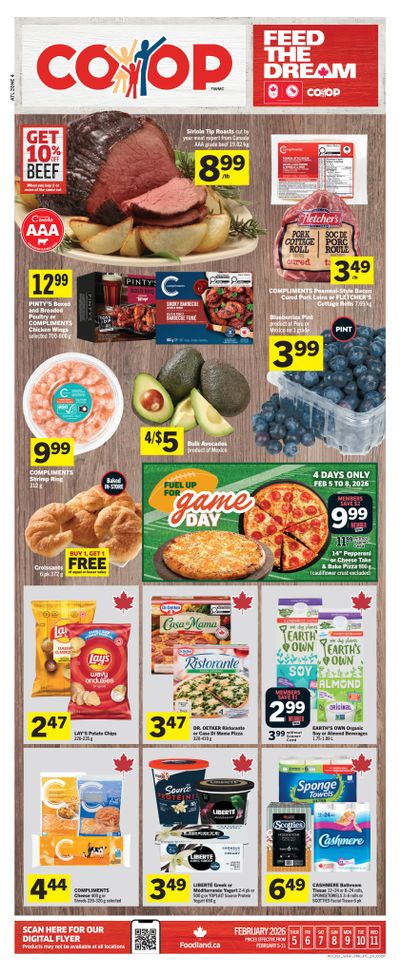 Foodland Co-op Flyer February 5 to 11