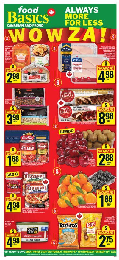Food Basics Flyer February 5 to 11