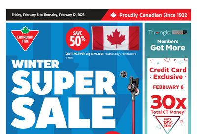 Canadian Tire (ON) Flyer February 6 to 12