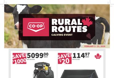 Co-op (West) Rural Routes Flyer February 5 to 25