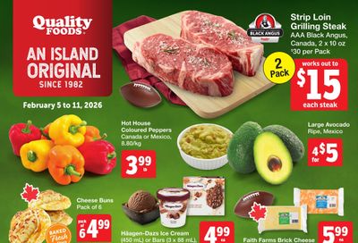 Quality Foods Flyer February 5 to 11