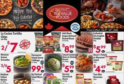 Tru Value Foods Flyer February 4 to 10